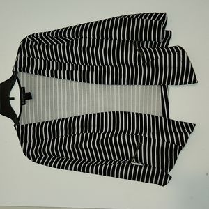 Black and white jacket